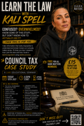 COUNCIL TAX MASTERCLASS 1 : HANDBOOK, WORKBOOK AND TWO HOUR ZOOM SESSION.